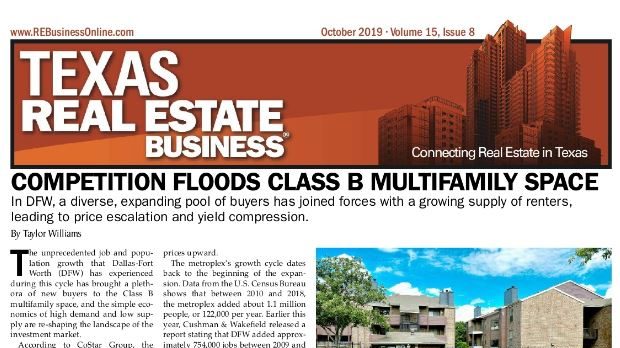 Texas Real Estate Business article
