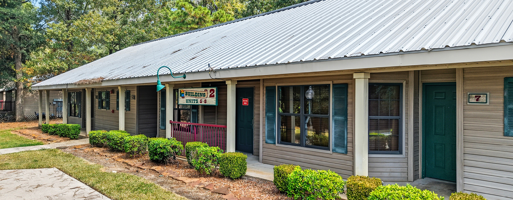 One of the condo cabins from the Piney Shores portfolio.